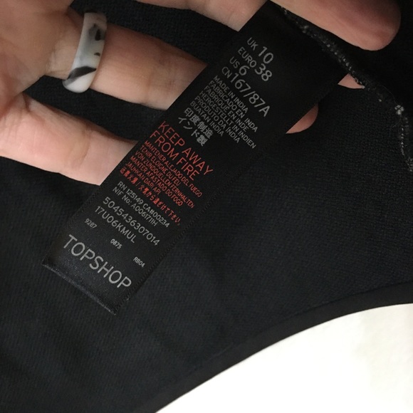 Topshop open front embroidered jacket - Picture 5 of 7